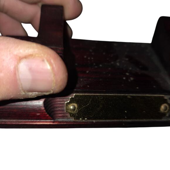 MAYFLOWER GLASS "NINA" ship in a bottle with box and stand - Picture 2 of 6